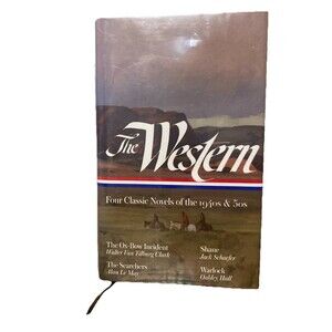 The Western by Ron Hansen, ed. (HC 2020) Library of America Ex-Lib. - ACCEPTABLE